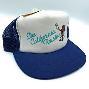 Vintage The California Raisins Trucker Hat NEW